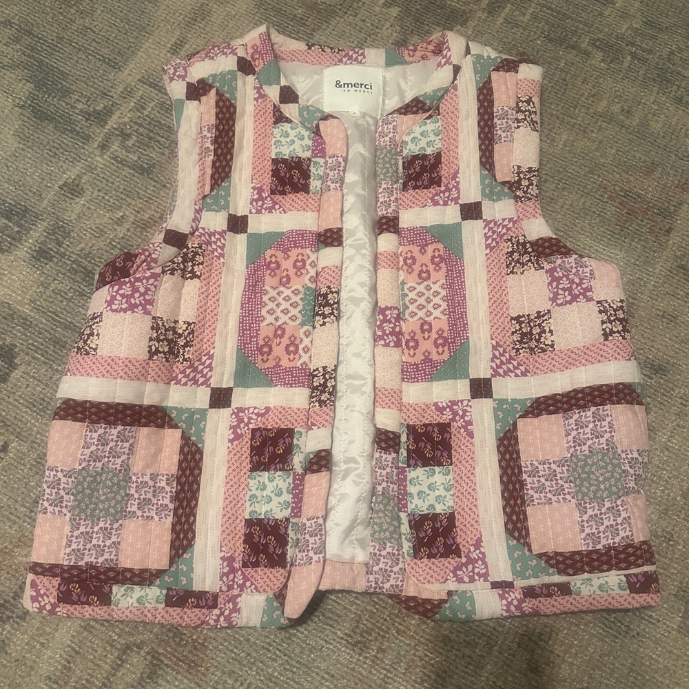 Patchwork Quilted Vest